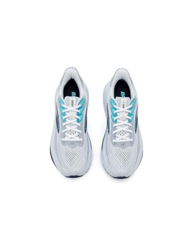 BROOKS GHOST 17 HOMBRE WHITE BLUE