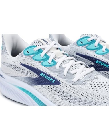 BROOKS GHOST 17 HOMBRE WHITE BLUE