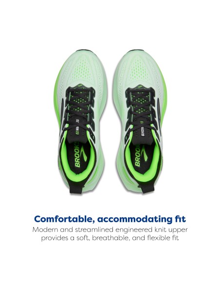 BROOKS GLYCERIN 23 WHITE GREEN