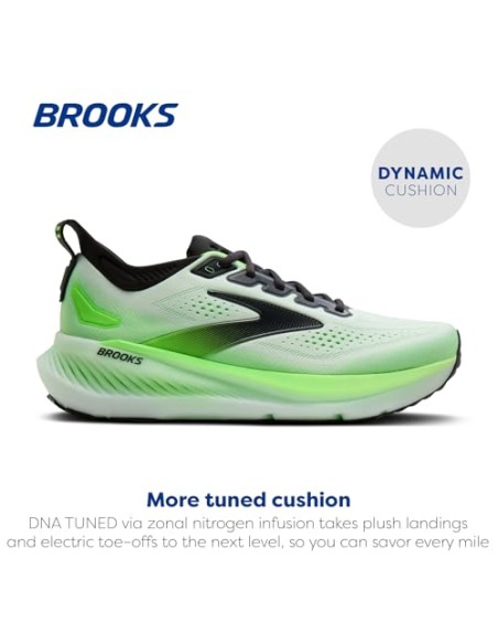 BROOKS GLYCERIN 23 WHITE GREEN