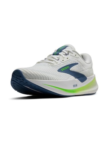 BROOKS REVEL MAX MEN WHITE/GREEN