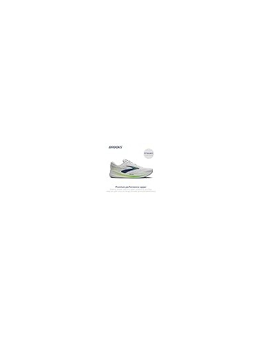 BROOKS REVEL MAX MEN WHITE/GREEN