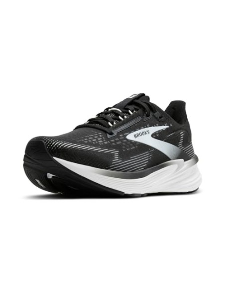 BROOKS REVEL 8 WOMAN BLACK/WHITE