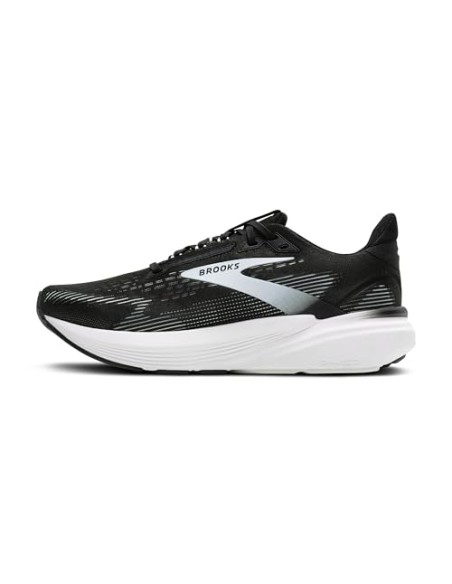 BROOKS REVEL 8 WOMAN BLACK/WHITE