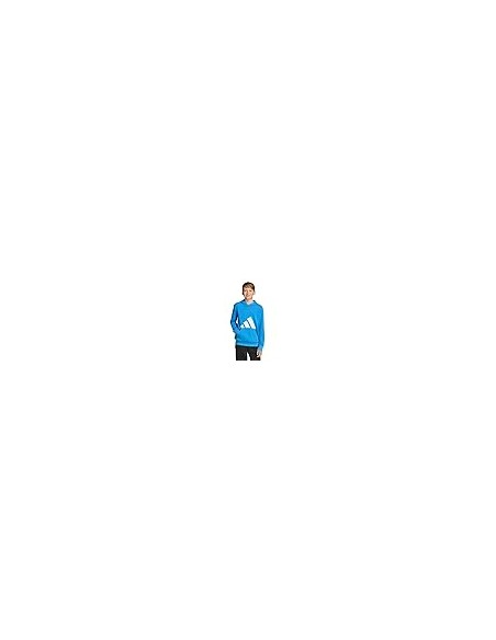 SUDADERA AZUL LOGO ADIDAS NIÑO