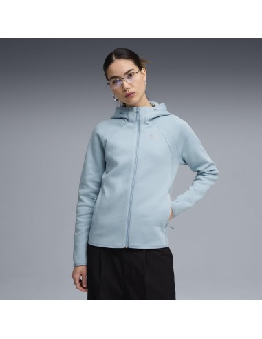 SUDADERA CREMALLERA CAPUCHA PUMA MUJER
