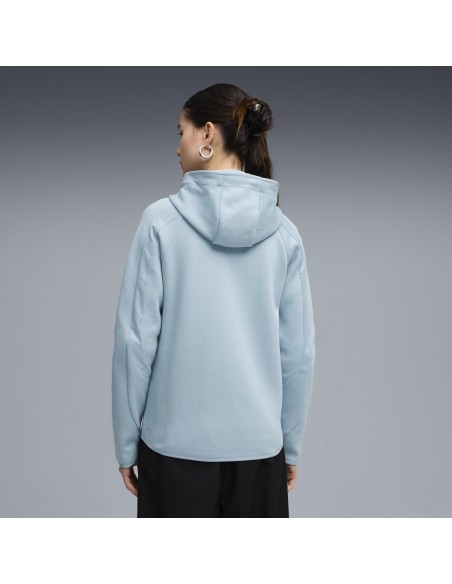 SUDADERA CREMALLERA CAPUCHA PUMA MUJER
