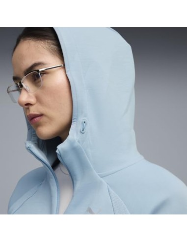 SUDADERA CREMALLERA CAPUCHA PUMA MUJER