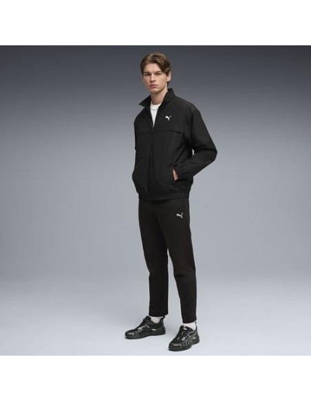 PANTALÓN CHÁNDAL NEGRO PUMA HOMBRE