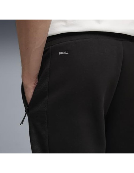 PANTALÓN CHÁNDAL NEGRO PUMA HOMBRE