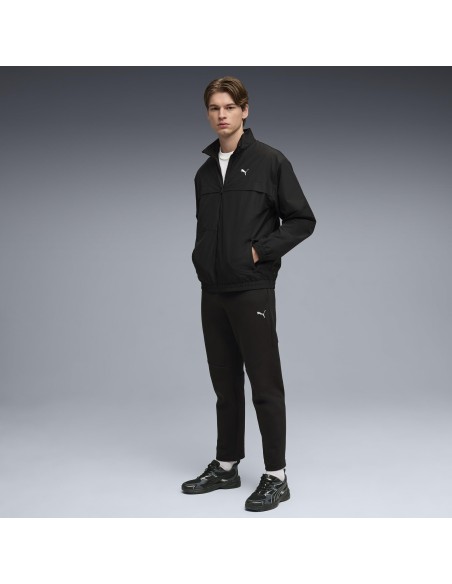 PANTALÓN CHÁNDAL NEGRO PUMA HOMBRE