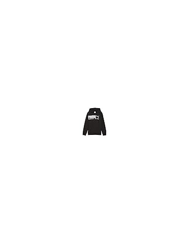 SUDADERA CAPUCHA NEGRA LOGO PUMA NIÑO