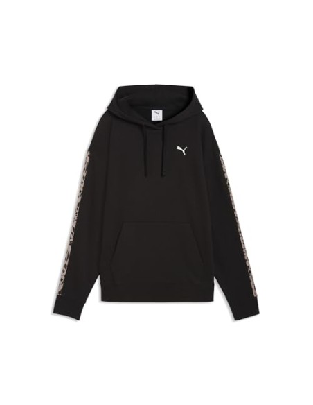 SUDADERA CAPUCHA NEGRA MUJER PUMA