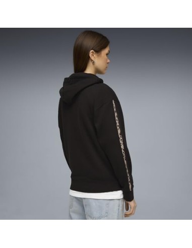 SUDADERA CAPUCHA NEGRA MUJER PUMA