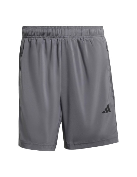 PANTALÓN TÉCNICO CORTO GRIS ADIDAS