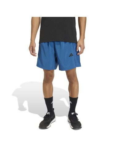 PANTALÓN CORTO TÉCNICO AZUL ADIDAS HOMBRE
