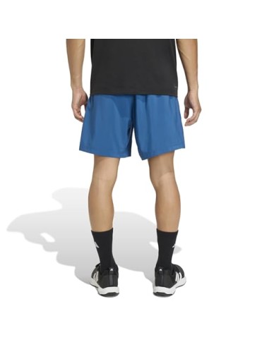 PANTALÓN CORTO TÉCNICO AZUL ADIDAS HOMBRE