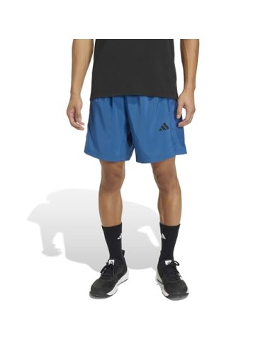 PANTALÓN CORTO TÉCNICO AZUL ADIDAS HOMBRE