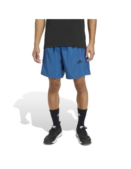PANTALÓN CORTO TÉCNICO AZUL ADIDAS HOMBRE