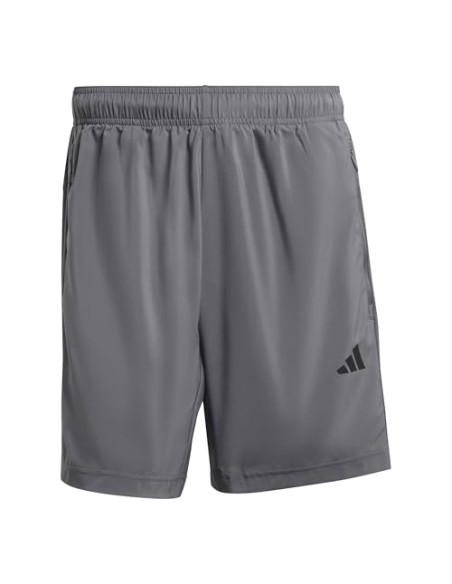 PANTALÓN TÉCNICO CORTO GRIS ADIDAS
