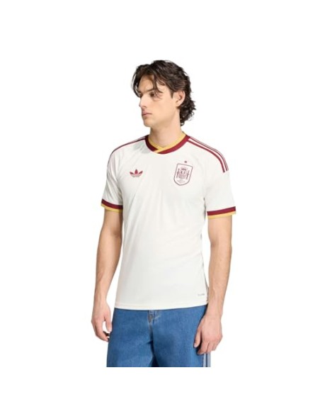CAMISETA 2º EQUIPACION ESPAÑA ADIDAS RFEF A JSY OWHITE