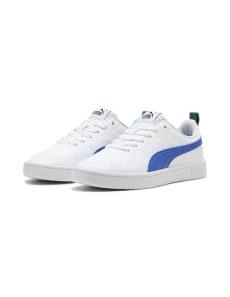 ZAPATILLAS PUMA RICKIE JR 384311-41 BLANCO/NEGRO UNISEX JUNIOR