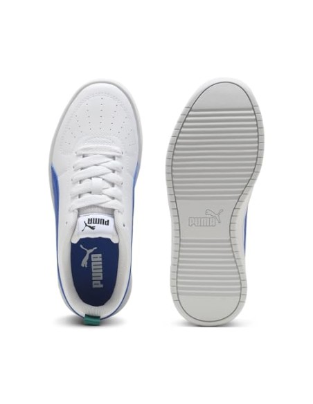 ZAPATILLAS PUMA RICKIE JR 384311-41 BLANCO/NEGRO UNISEX JUNIOR