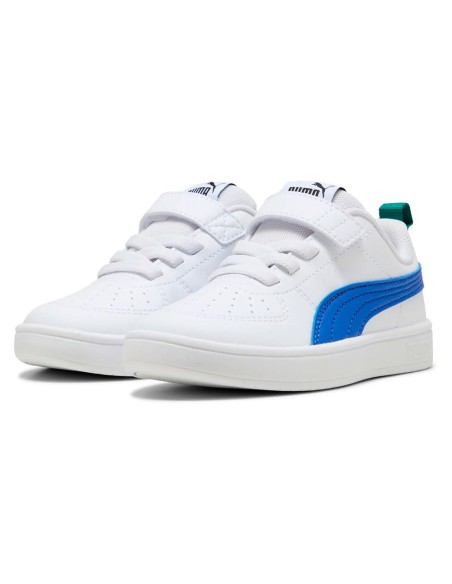 Calzado multideporte Puma-Puma Rickie AC+ PS-385836-41-BLANCO-AZUL UNISEX JUNIOR