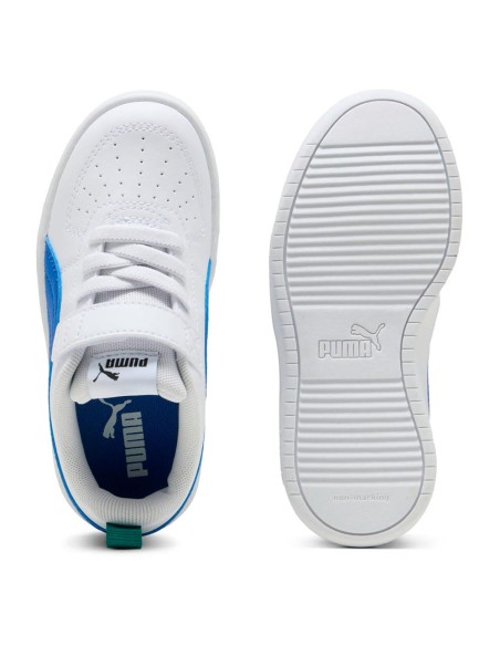 Calzado multideporte Puma-Puma Rickie AC+ PS-385836-41-BLANCO-AZUL UNISEX JUNIOR