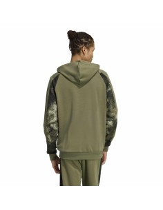 SUDADERA VERDE ESTAMPADO MILITAR ADIDAS HOMBRE 2