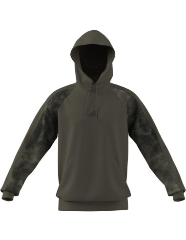 SUDADERA VERDE ESTAMPADO MILITAR ADIDAS HOMBRE