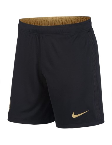 NIKE FCB PANTALÓN CORTO NEGRO FUTBOL