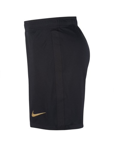NIKE FCB PANTALÓN CORTO NEGRO FUTBOL