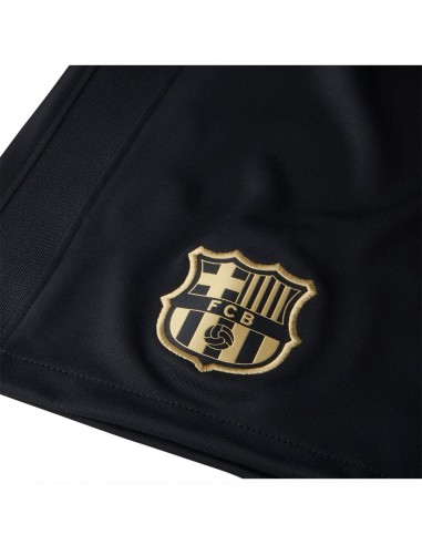 NIKE FCB PANTALÓN CORTO NEGRO FUTBOL