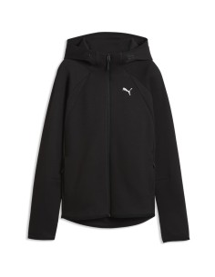 CHAQUETA CREMALLERA CHANDAL MUJER NEGRA PUMA
