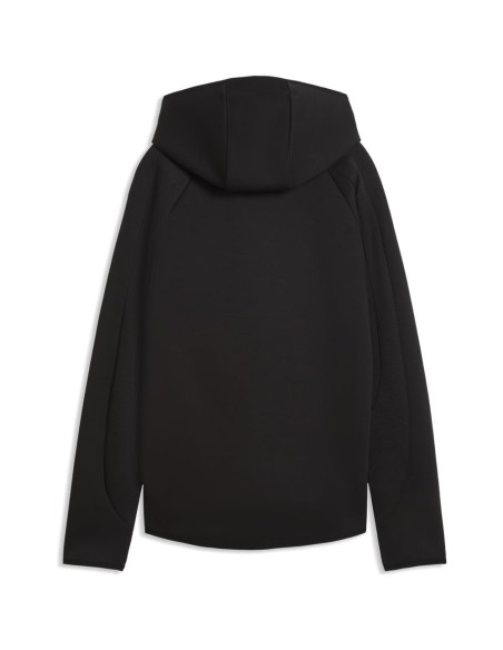 CHAQUETA CREMALLERA CHANDAL MUJER NEGRA PUMA