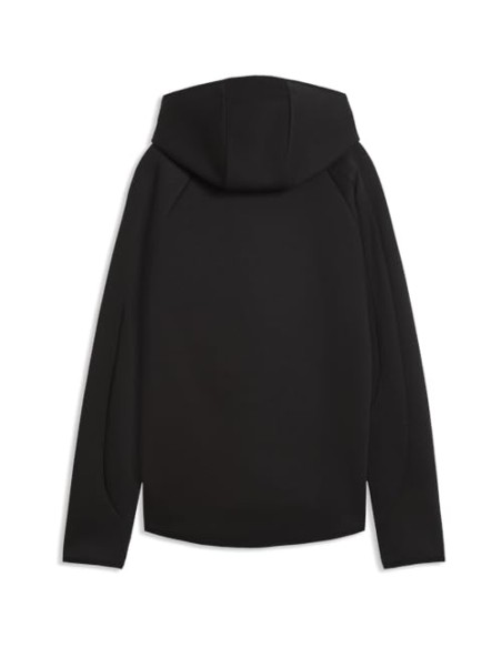 CHAQUETA CREMALLERA CHANDAL MUJER NEGRA PUMA
