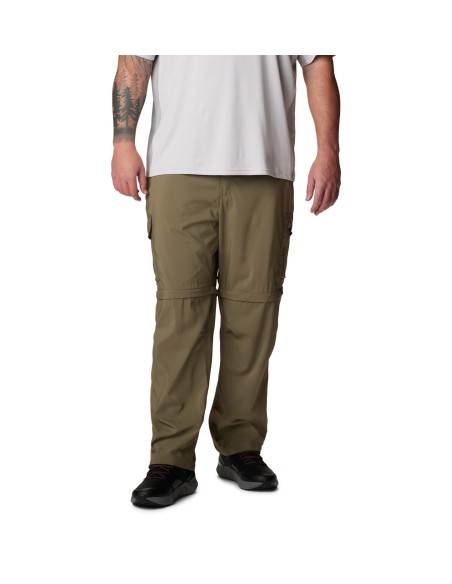PANTALÓN LARGO DESMONTABLE VERDE HOMBRE COLUMBIA