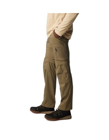 PANTALÓN LARGO DESMONTABLE VERDE HOMBRE COLUMBIA