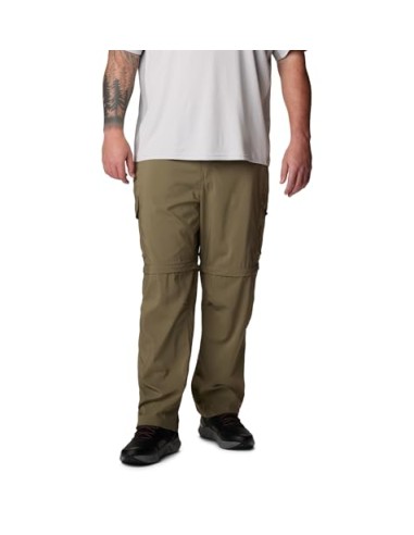 PANTALÓN LARGO DESMONTABLE VERDE HOMBRE COLUMBIA