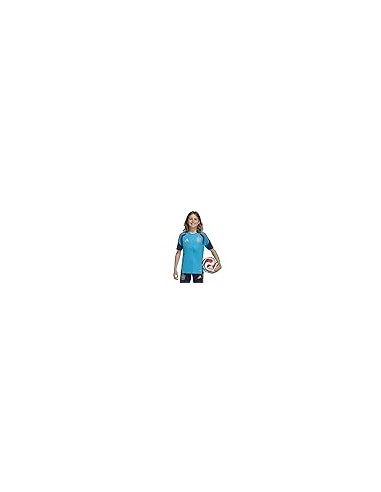 CAMISETA ENTRENAMIENTO ESPAÑA AZUL TURQUESA ADIDAS