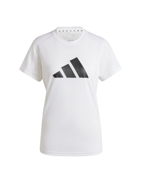 Camiseta manga corta Adidas-TR-ES LOGO T-IT0545 BLANCO-MUJER