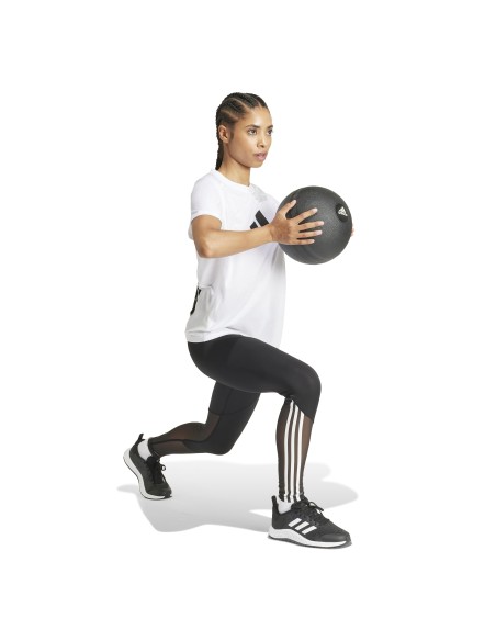 Camiseta manga corta Adidas-TR-ES LOGO T-IT0545 BLANCO-MUJER
