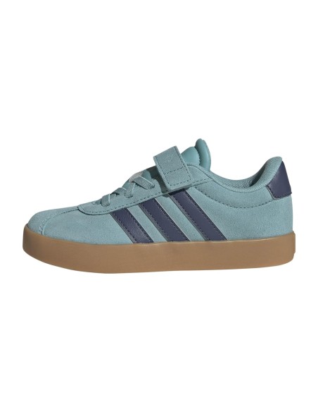 Calzado Sneaker VL COURT 3.0 EL C-IH3962-VERDE AGUA-UNISEX JUNIOR