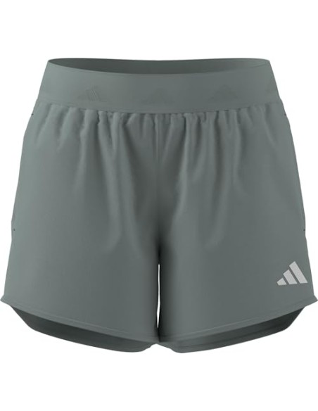 PANTALÓN CORTO DEPORTE MUJER VERDE AGUA ADIDAS