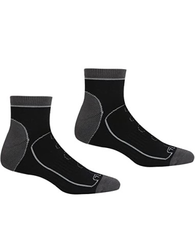 RGT-Samaris TrailSock Black/DkStee 6-8