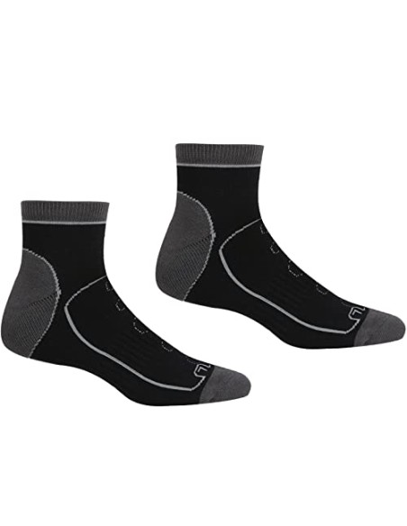 RGT-Samaris TrailSock Black/DkStee 6-8