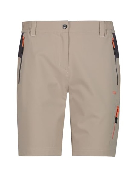 Pantalón corto outdoor  CMP  WOMAN BERMUDA  33T5486-P605  Beige  MUJER