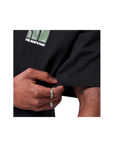 CAMISETA U BUBBLE LOGO RELAXED S TNF BLACK