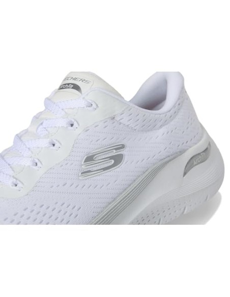 Calzado multideporte-Skechers ARCH FIT 2.0-GLOW THE DISTANC 150067-WSL MUJER-BLANCO